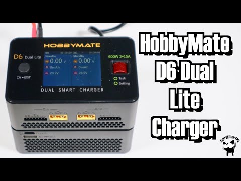 HobbyMate D6 Lite Dual Charger (with or without a PSU)  Supplied by HobbyCool