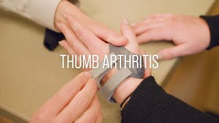 Thumb Arthritis Symptoms, Causes, and Treatment