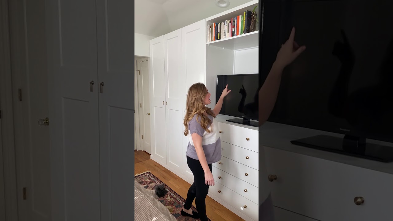 Built In Closet Renovation (IKEA Pax Closet Hack)