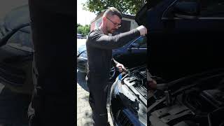 Ставим ангельские глазки на бмв кабрио