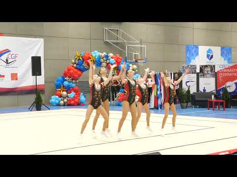 Czech Aerobic Open 2024 - Qualification - AG GR - GER - Kamm, Oechsner, Puhlmann, Schoeps, Wiedemann