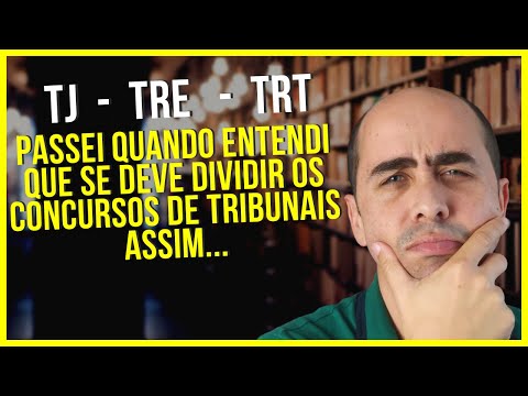 Área de Tribunais - o erro de quem estuda com este foco!