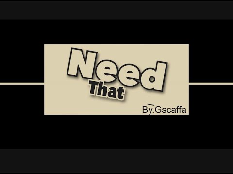 Scaffa - Need That [Animated Visualizer]