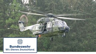 Fallschirmjäger der Bundeswehr greifen an 