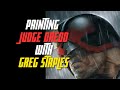 Acrylic Painting with Greg Staples!  {Judge Dredd}
