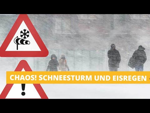 3-Tage-Wetter: Chaos! Schneesturm und Eisregen drohen
