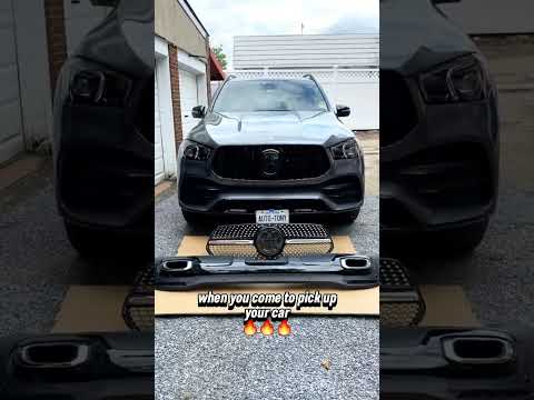New Glossy Black AMG Grille | Perfect Fit For GLE W167 SUV | 2020-2023 #meetmercedes #car
