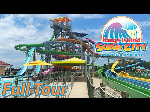 Soak City Water Park at Kings Island | Full Tour | 2023