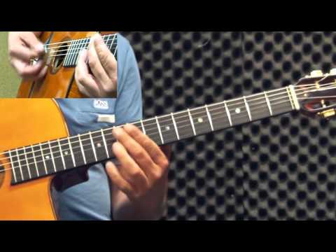 Stochelo teaches 'Blue Bossa' - gypsy jazz guitar