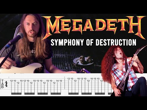 Learn This Iconic MEGADETH Solo | "Symphony Of Destruction" w/TABs