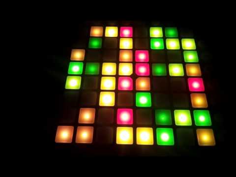What happens if you press the mixer button on a Novation Launchpad running Katapult