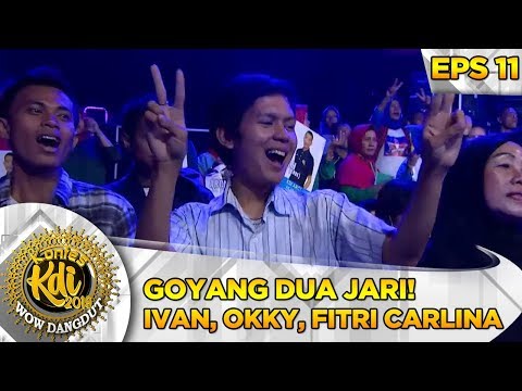 Ivan Gunawan Ikut Goyang Okky Lukman & Fitri Carlina [GOYANG DUA JARI] - Kontes KDI Eps 11 (30/9)