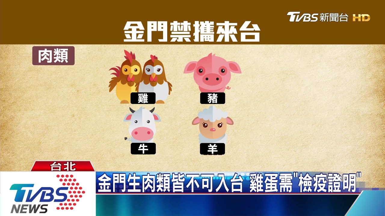 雞蛋抵台需檢疫　藍委：台灣金門不同國？