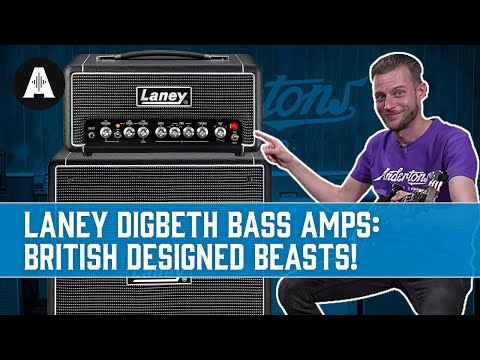 Laney DIGBETH DB200H 200 W Modern Bass amplifier head Tube and FET tones - compact portable powerful image 8