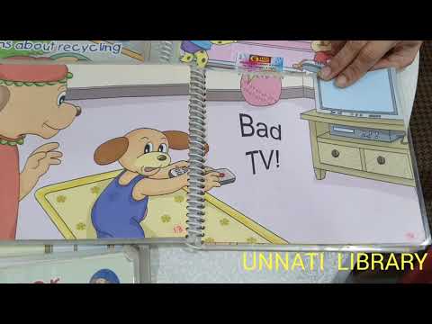 How to read books to the kids. Unnati Library (peppeer & bubbles books)