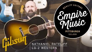 Video thumbnail for Gibson Nathaniel Rateliff LG-2 Western - EMPIRE MUSIC by Empire Music