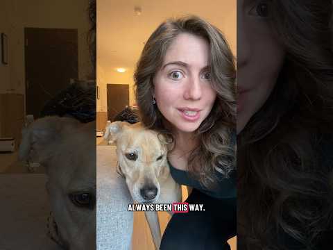 Sandra has *selective* mutism, but she IS capable of making a sound when she barks 🤣 #funnydog