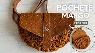 Pochete de Crochê Passo a Passo | Muito Fácil e Pouco Material | Tutorial Completo