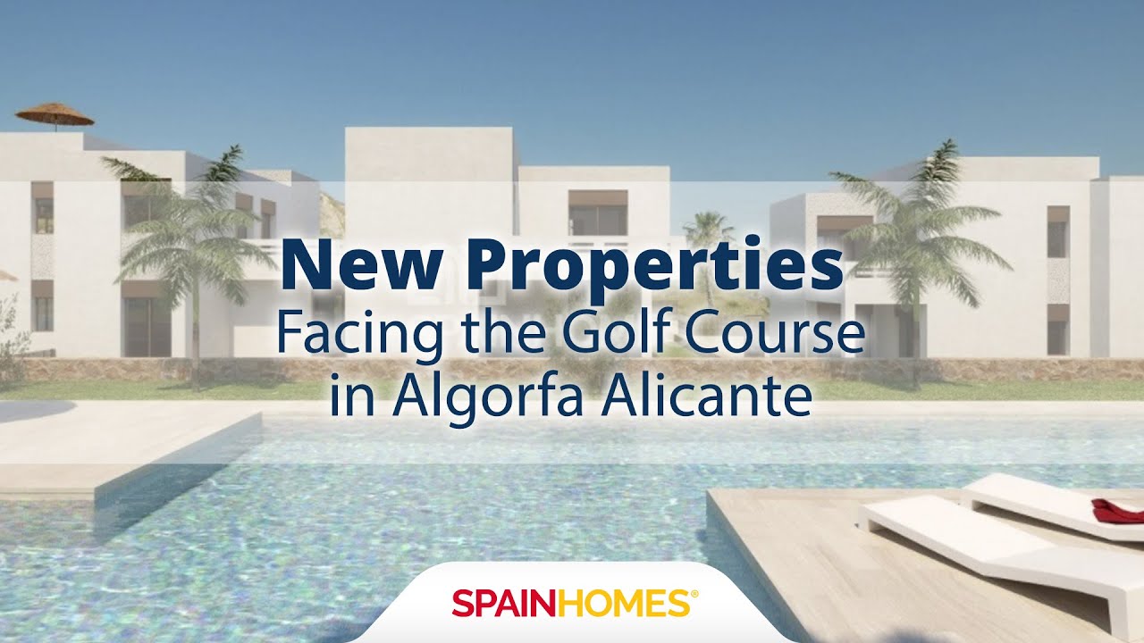 New Properties Facing the Golf Course in Algorfa Alicante