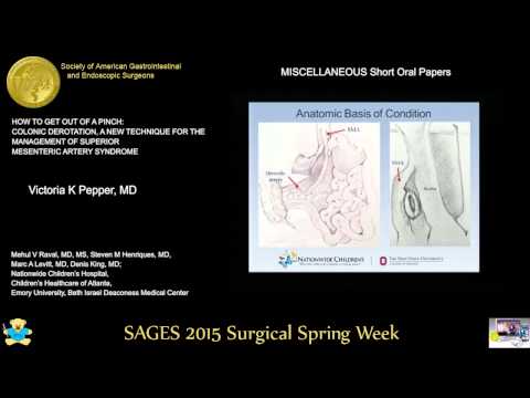 HOW TO GET OUT OF A PINCH COLONIC DEROTATION A NEW TECHNIQUE FOR THE MANAGEMENT OF SUPERIOR MESENTER