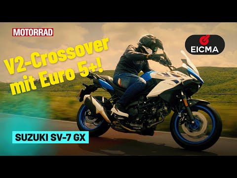 Neue Suzuki SV-7 GX – Das Comeback des legendären V-Twins! | Coffee Stop auf der Eicma 2025