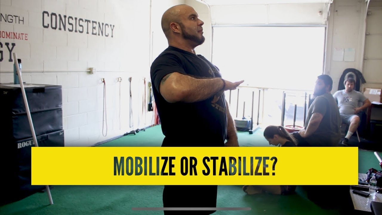 Joint by Joint Mobility or Stability? Target the Right Areas!