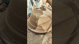 The whole process of making the large steamer mold