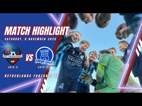 Forum Sport JO12-2 vs 's-Gravenzande 12-2  | Match Highlights | Nov 8, 2025