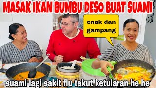 Download lagu MASAK IKAN BUMBU DESO&SUAMI LAGI SAKI MAU YG PANAS2 HE HE ,ENAK DAN GAMPANG mp3