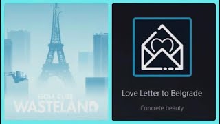 Love Letter to Belgrade (Concrete beauty) Trophy in Golf Club Wasteland