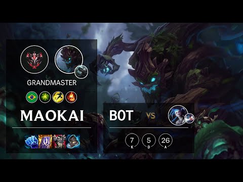 Maokai Bot vs Jinx - BR Grandmaster Patch 11.12