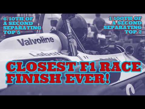 Closest Formula 1 Race Finish Ever: 1971 Italian Grand Prix