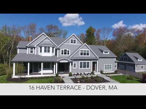 16 Haven Terrace. Dover MA drone video