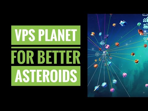 How to set up your VPS planet to get better asteroids and debris on Idle Planet Miner