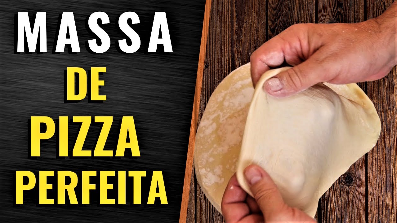 MASSA DE PIZZA BÁSICA PERFEITA