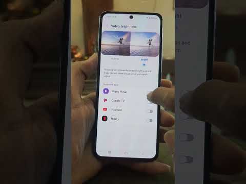 Video Brightness : increase the screen Brightness and make colours more vibrant