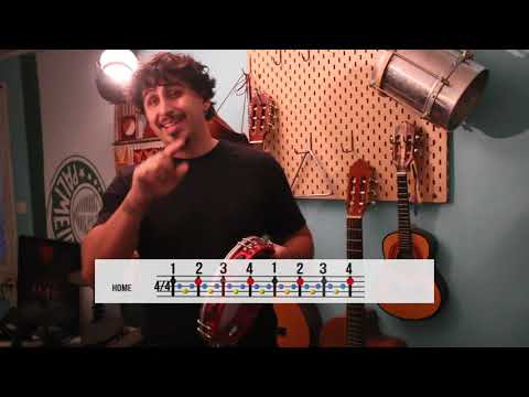 SAMBA 1234 Pandeiro - Easy steps, starting right now!