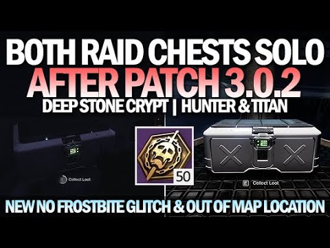 How To Get Both Raid Chests Solo (After Patch 3.0.2) - Deep Stone Crypt [Destiny 2 Beyond Light]
