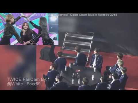 Wanna One (워너원) Reaction To TWICE (트와이스) - KnockKnock&HeartShaker