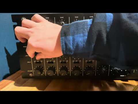 H. Miyazaki HM-9000 Vintage Discrete Audio Mixer Real Spring Reveb image 9