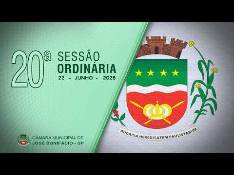 20ª Sessão Ordinária de 2026.