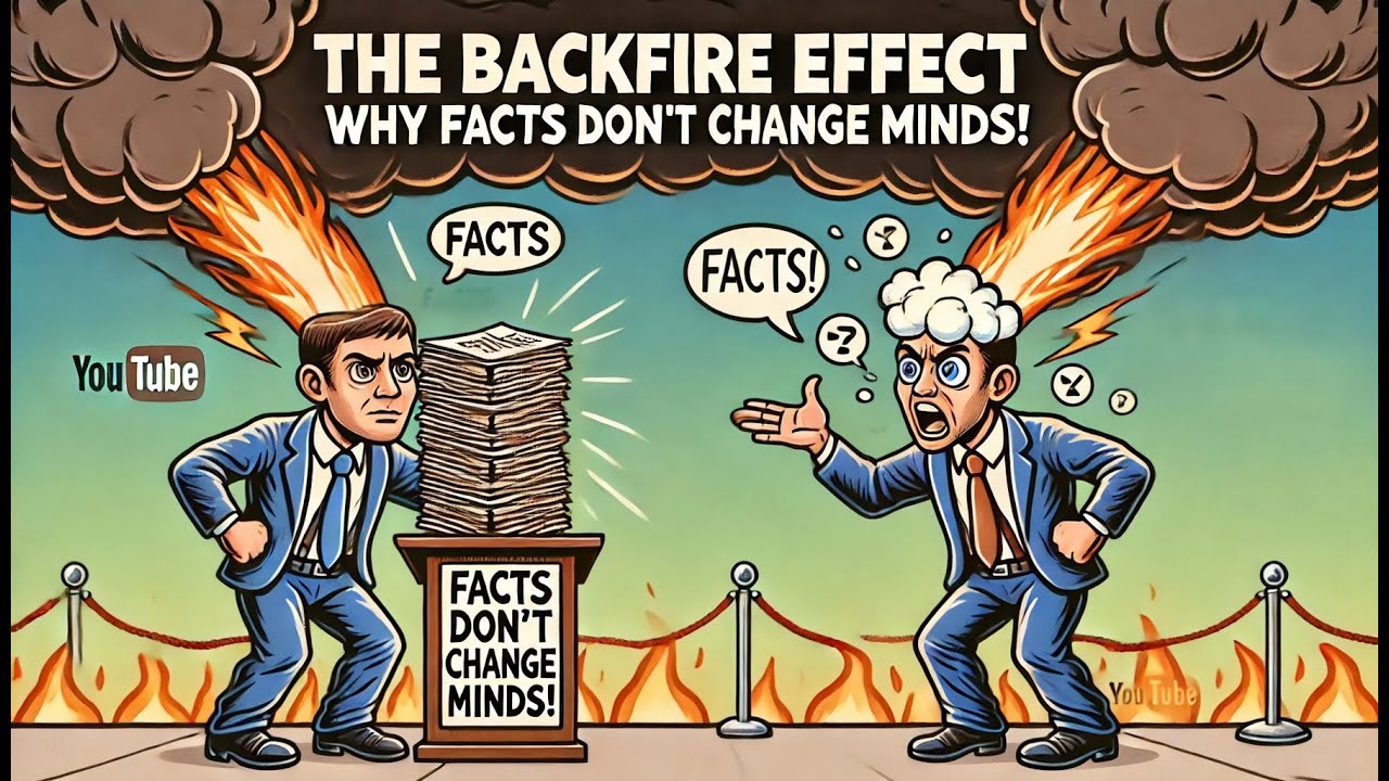 The Backfire Effect: Why Facts Make Things Worse and What To Do About It #Psychology #DebateTips