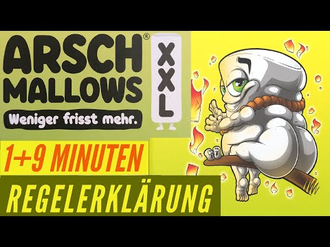 ARSCHMALLOWS XXL Regeln Anleitung Kartenspiel Partyspiel Familienspiel