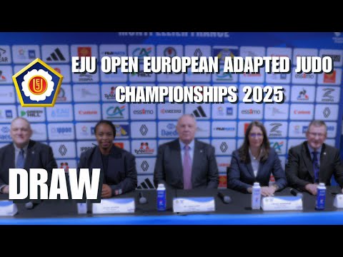 EJU Open European Adapted Judo Championships 2025 - DRAW
