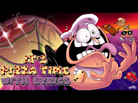 It's Pizza Time WITH LYRICS By RecD - Pizza Tower Cover
