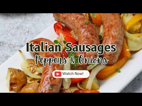 Sheet Pan Italian Sausage Dinner