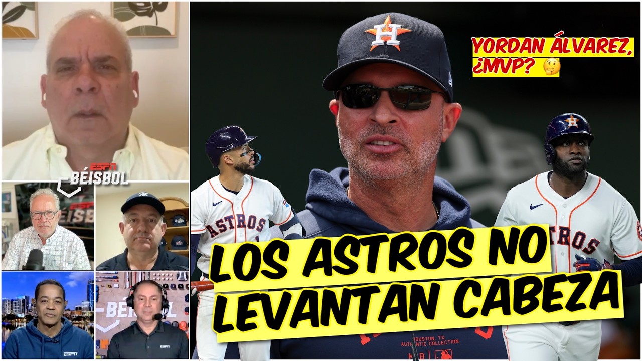 A Houston Astros LE ESTÁN dañando LAS LESIONES pero Joe Espada NO ESTÁ en PELIGRO | ESPN Béisbol