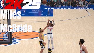 Miles McBride Jumpshot and Signature Fix | NBA 2K25 | PS5