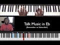 Talk Music in Eb (Easy Gospel Piano Tutorial)