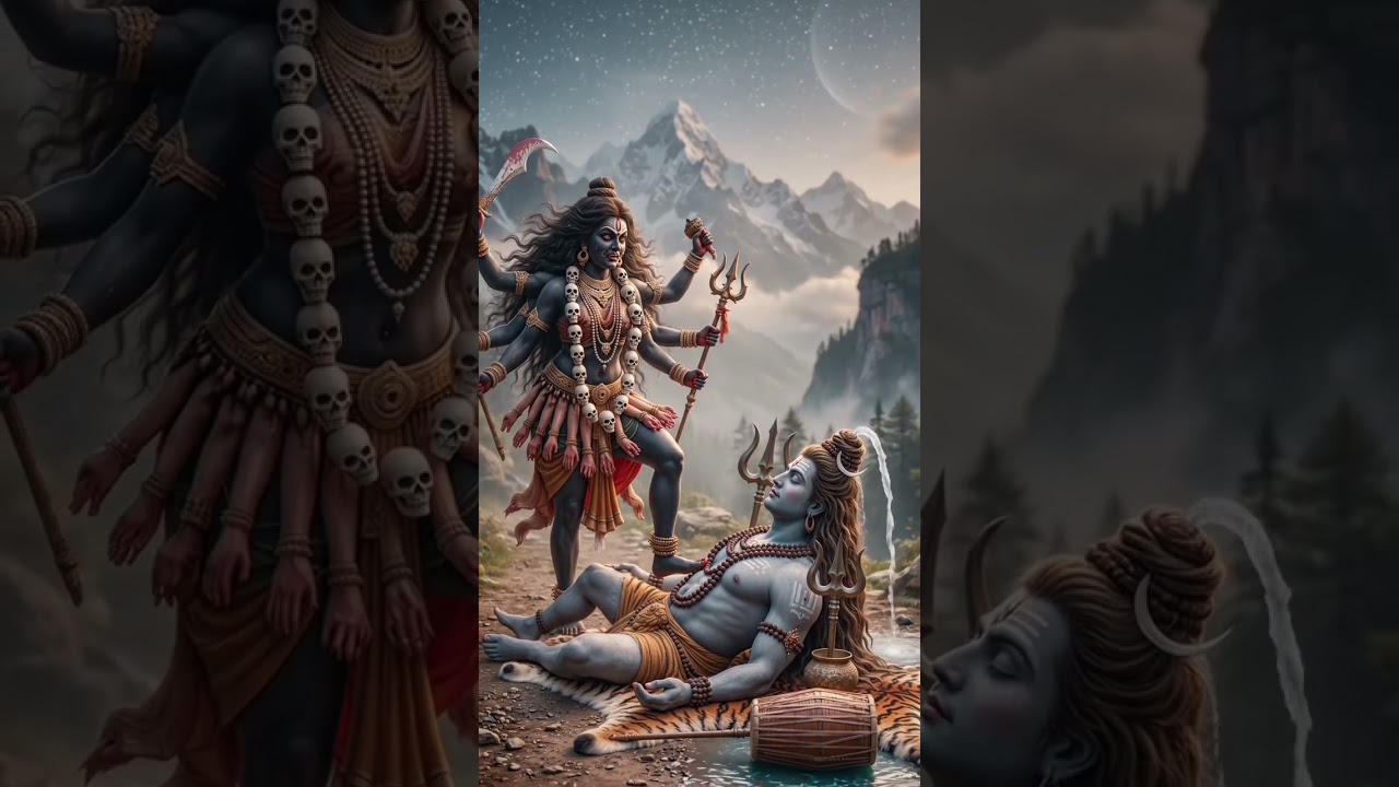 Maa Kali Ka Mahavinaashak Roop 🔥 | Evil Has No ChanceRudra Avatar#MaaKali #Mahakali #KaliMata